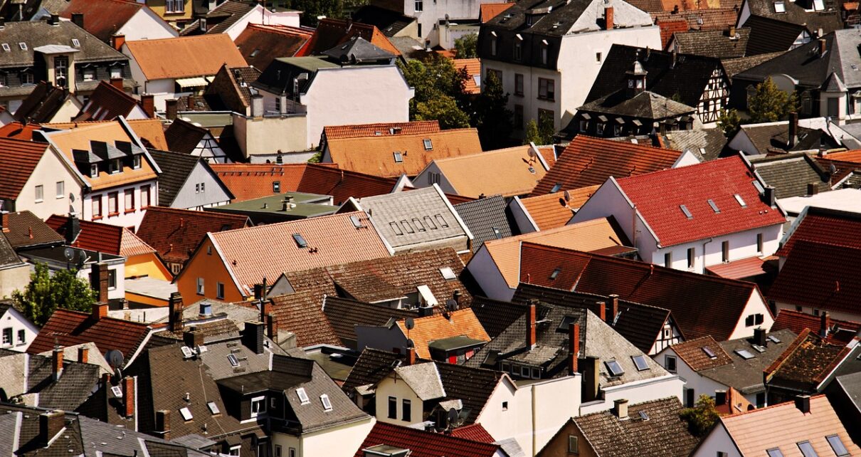 city, roofs, house roofs